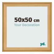 Photo Frame 50x50cm Pine Woodgrain MDF Lazio Front Size | Yourdecoration.co.uk
