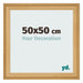 Photo Frame 50x50cm Pine Woodgrain MDF Lazio Front Size | Yourdecoration.co.uk