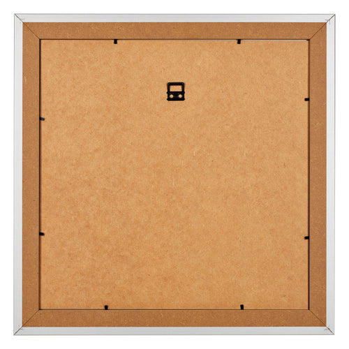 Photo Frame 50x50cm Silver Matte MDF Lazio Back | Yourdecoration.co.uk