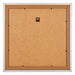 Photo Frame 50x50cm Silver Matte MDF Lazio Back | Yourdecoration.co.uk