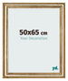 Photo Frame 50x65cm Gold Antique MDF Lazio Front Size | Yourdecoration.co.uk