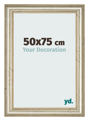 Photo Frame 50x75cm Metallic Gloss MDF Lazio Front Size | Yourdecoration.co.uk