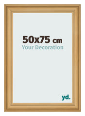 Photo Frame 50x75cm Pine Woodgrain MDF Lazio Front Size | Yourdecoration.co.uk