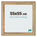 Photo Frame 55x55cm Gold Antique MDF Lazio Front Size | Yourdecoration.co.uk