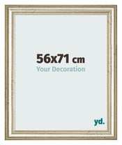 Photo Frame 56x71cm Metallic Gloss MDF Lazio Front Size | Yourdecoration.co.uk