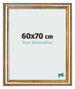 Photo Frame 60x70cm Gold Antique MDF Lazio Front Size | Yourdecoration.co.uk