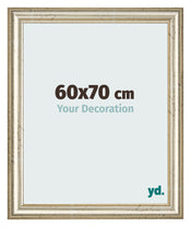 Photo Frame 60x70cm Metallic Gloss MDF Lazio Front Size | Yourdecoration.co.uk