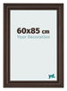 Photo Frame 60x85cm Oak Dark MDF Lazio Front Size | Yourdecoration.co.uk
