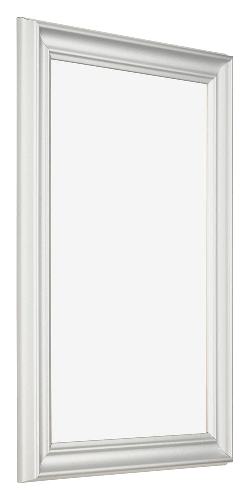 Photo Frame 60x85cm White Swept MDF Lazio Front Oblique | Yourdecoration.co.uk