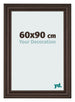 Photo Frame 60x90cm Oak Dark MDF Lazio Front Size | Yourdecoration.co.uk