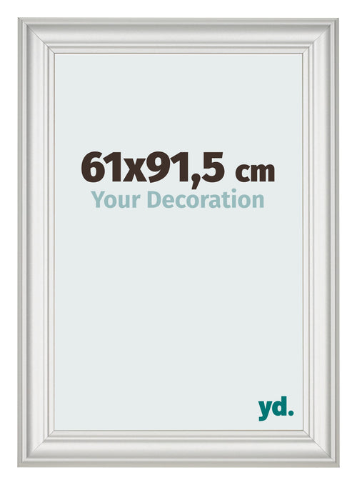 Photo Frame 61x91 5cm White Swept MDF Lazio Front Size | Yourdecoration.co.uk