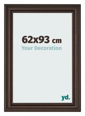 Photo Frame 62x93cm Oak Dark MDF Lazio Front Size | Yourdecoration.co.uk