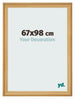 Photo Frame 67x98cm Pine Woodgrain MDF Lazio Front Size | Yourdecoration.co.uk