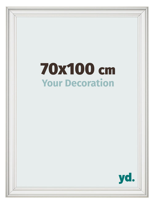 Photo Frame 70x100cm White Swept MDF Lazio Front Size | Yourdecoration.co.uk