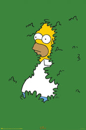 Poster The Simpsons Homer Bush 61x91 5cm GPE5952 | Yourdecoration.co.uk