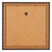 Photo Frame 20x20cm Oak Dark MDF Lazio Back | Yourdecoration.co.uk