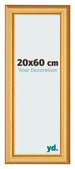 Photo Frame 20x60cm Gold Matte MDF Lazio Front Size | Yourdecoration.co.uk