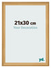 Photo Frame 21x30cm Pine Woodgrain MDF Lazio Front Size | Yourdecoration.co.uk