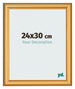 Photo Frame 24x30cm Gold Matte MDF Lazio Front Size | Yourdecoration.co.uk