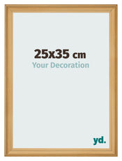 Photo Frame 25x35cm Pine Woodgrain MDF Lazio Front Size | Yourdecoration.co.uk