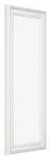 Photo Frame 25x75cm White Swept MDF Lazio Front Oblique | Yourdecoration.co.uk