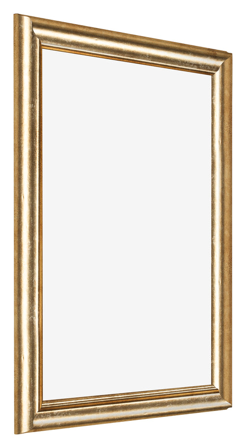 Photo Frame 28x35cm Gold Antique MDF Lazio Front Oblique | Yourdecoration.co.uk
