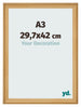 Photo Frame 29 7x42cm A3 Pine Woodgrain MDF Lazio Front Size | Yourdecoration.co.uk