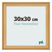 Photo Frame 30x30cm Pine Woodgrain MDF Lazio Front Size | Yourdecoration.co.uk