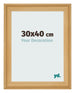 Photo Frame 30x40cm Pine Woodgrain MDF Lazio Front Size | Yourdecoration.co.uk