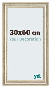 Photo Frame 30x60cm Metallic Gloss MDF Lazio Front Size | Yourdecoration.co.uk
