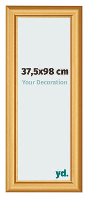 Photo Frame 37 5x98cm Gold Matte MDF Lazio Front Size | Yourdecoration.co.uk