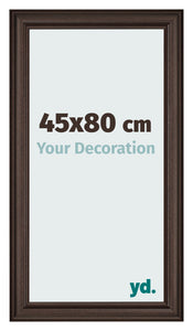 Photo Frame 45x80cm Oak Dark MDF Lazio Front Size | Yourdecoration.co.uk