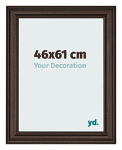 Photo Frame 46x61cm Oak Dark MDF Lazio Front Size | Yourdecoration.co.uk