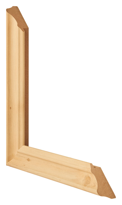 Photo Frame 67x98cm Pine Woodgrain MDF Lazio Detail Intersection | Yourdecoration.co.uk