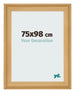 Photo Frame 75x98cm Pine Woodgrain MDF Lazio Front Size | Yourdecoration.co.uk