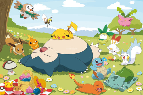 Poster Pokemon Picnic Day 61x91 5cm GBYDCOA016 | Yourdecoration.co.uk