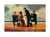 Jack Vettriano Elegy for The Dead Admiral Art Print 80x60cm | Yourdecoration.co.uk