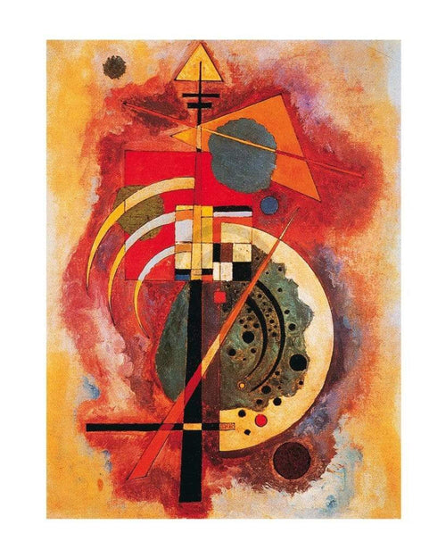 Wassily Kandinsky Hommage a Grohmann Art Print 40x50cm | Yourdecoration.co.uk
