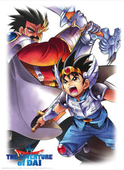 gbeye gbydco189 dragon quest dai and baran poster 38x52cm | Yourdecoration.co.uk