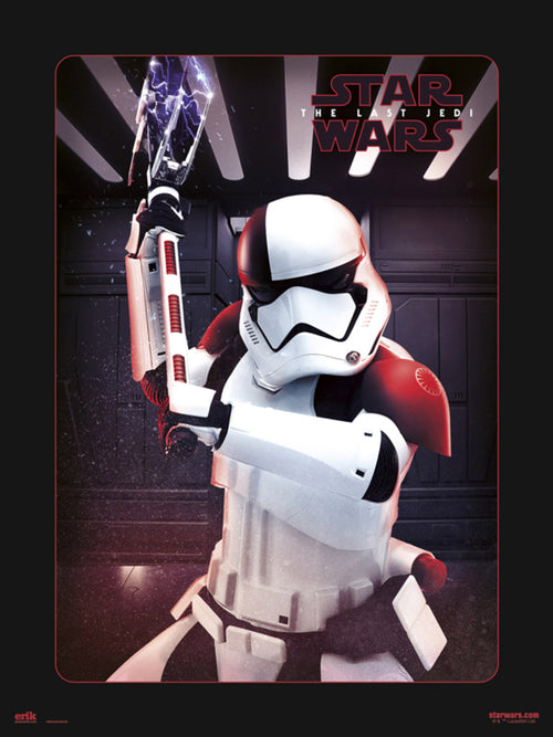 Grupo Erik Star Wars Vill Executioner Trooper Art Print 30x40cm | Yourdecoration.co.uk