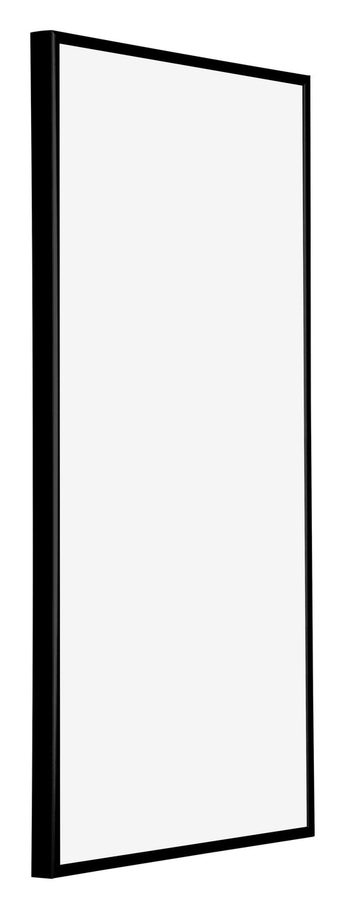 Austin Aluminium Photo Frame 20x40cm Black High Gloss Front Oblique | Yourdecoration.co.uk