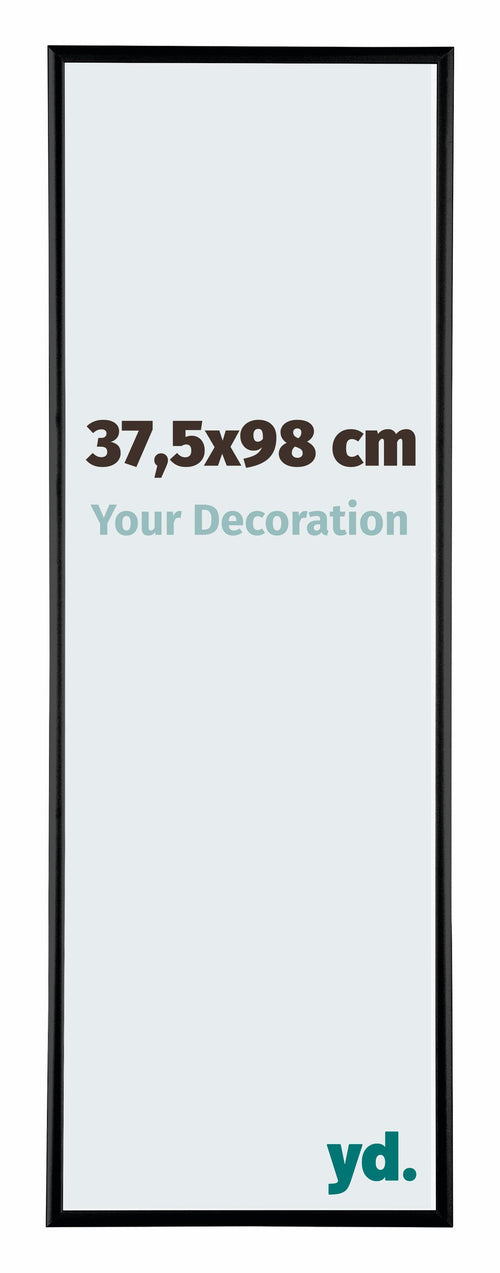 Austin Aluminium Photo Frame 37 5x98cm Black High Gloss Front Size | Yourdecoration.co.uk