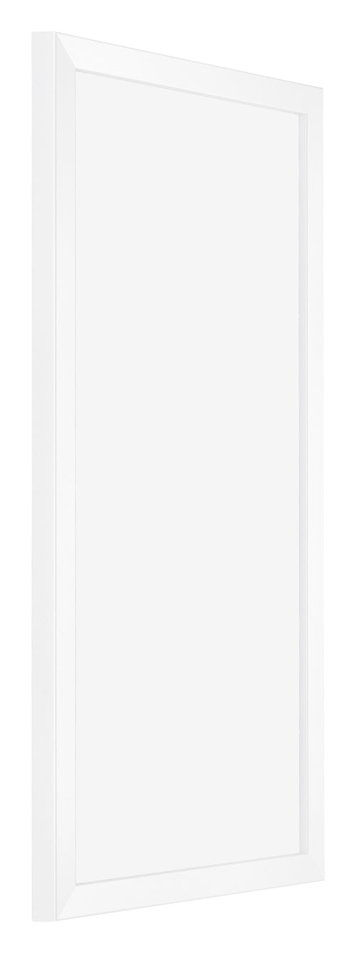 Catania MDF Photo Frame 20x40cm White Front Oblique | Yourdecoration.co.uk