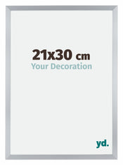 Catania MDF Photo Frame 21x30cm Silver Size | Yourdecoration.co.uk