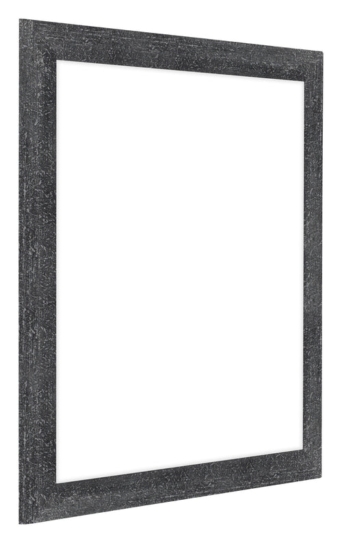 Como MDF Photo Frame 20x20cm Gray Swept Front Oblique | Yourdecoration.co.uk