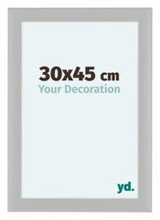 Como MDF Photo Frame 30x45cm White Woodgrain Front Size | Yourdecoration.co.uk