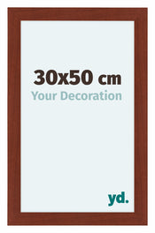 Como MDF Photo Frame 30x50cm Cherry Front Size | Yourdecoration.co.uk