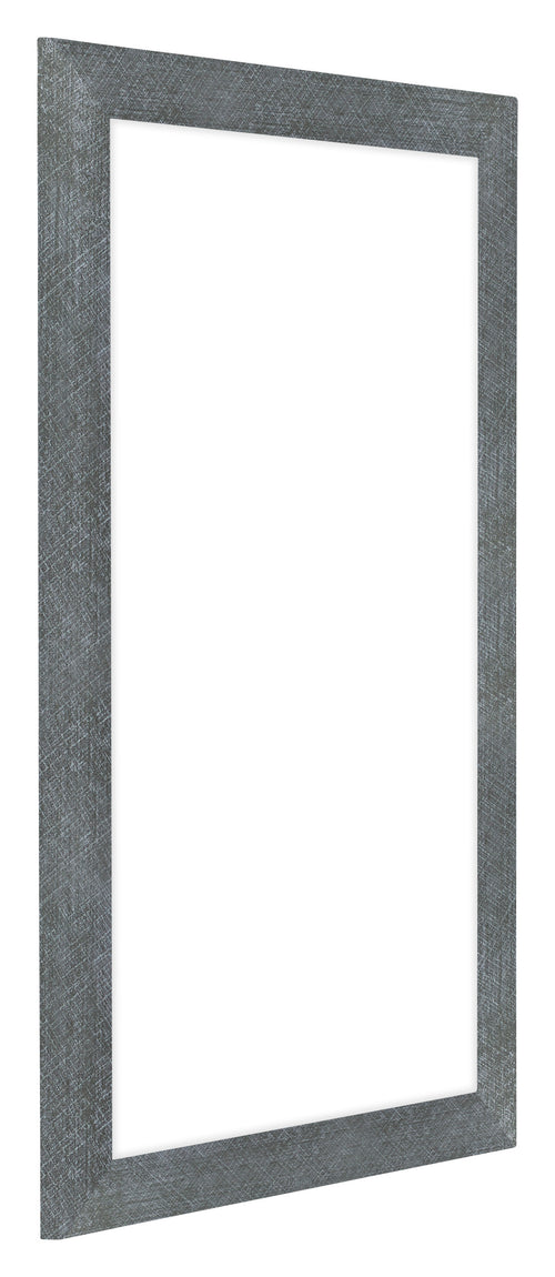 Como MDF Photo Frame 30x50cm Iron Swept Front Oblique | Yourdecoration.co.uk