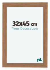 Como MDF Photo Frame 32x45cm Walnutt Light Front Size | Yourdecoration.co.uk