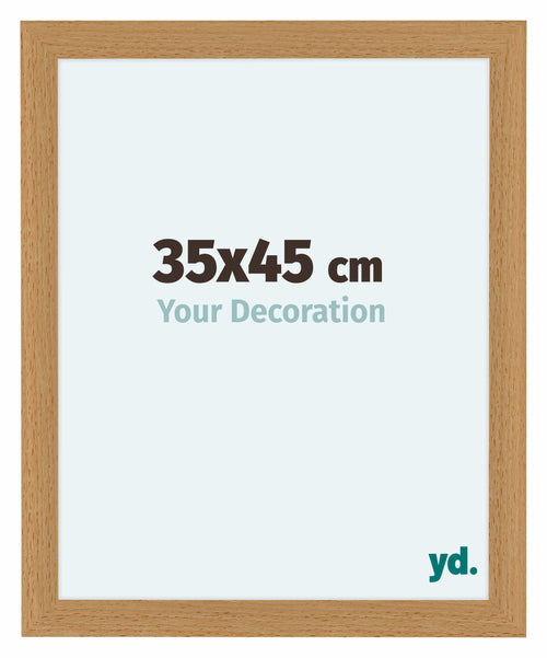 Como MDF Photo Frame 35x45cm Beech Front Size | Yourdecoration.co.uk